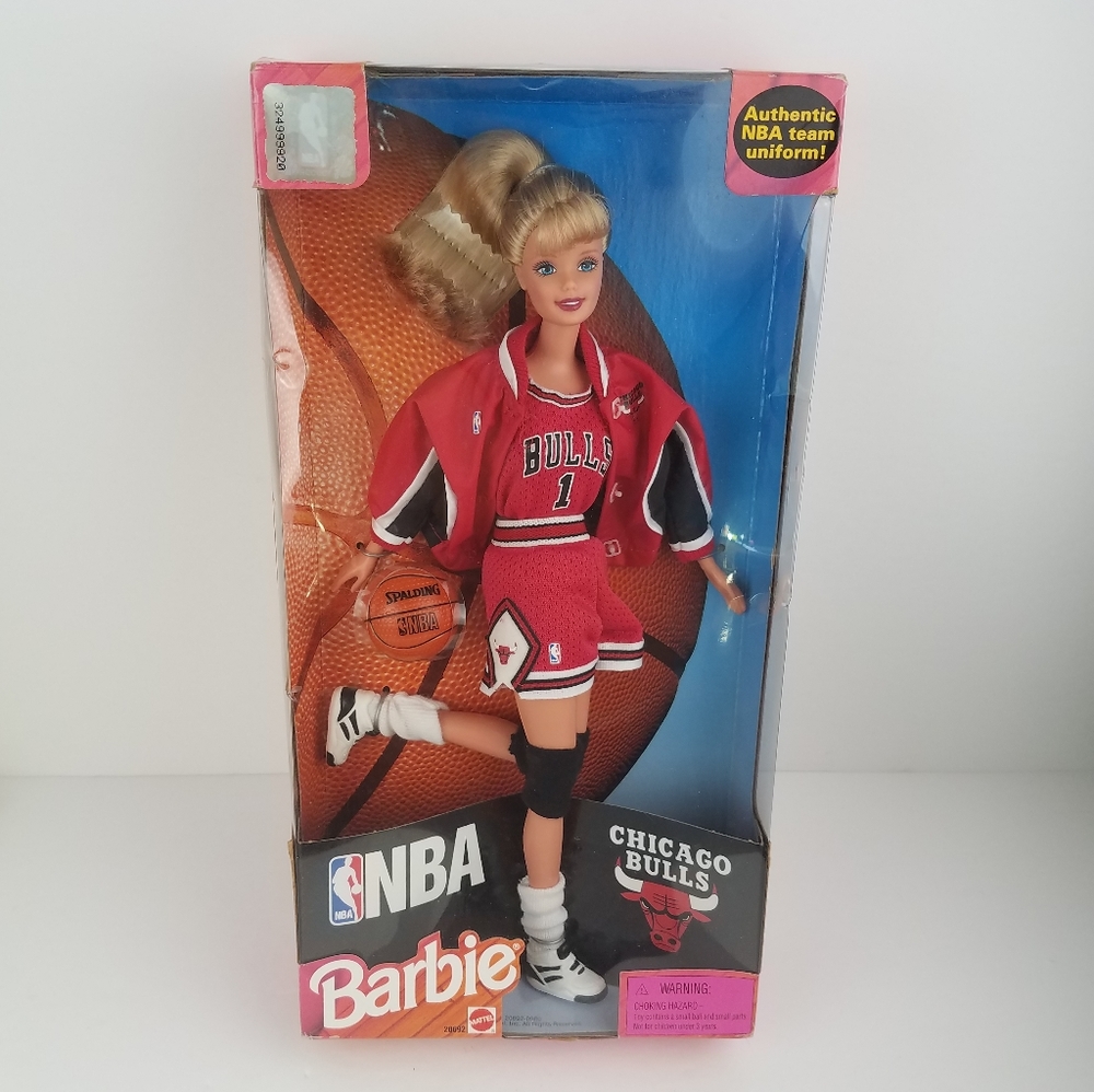 NBA Chicago Bulls Barbie Vintage 1998 Licensed